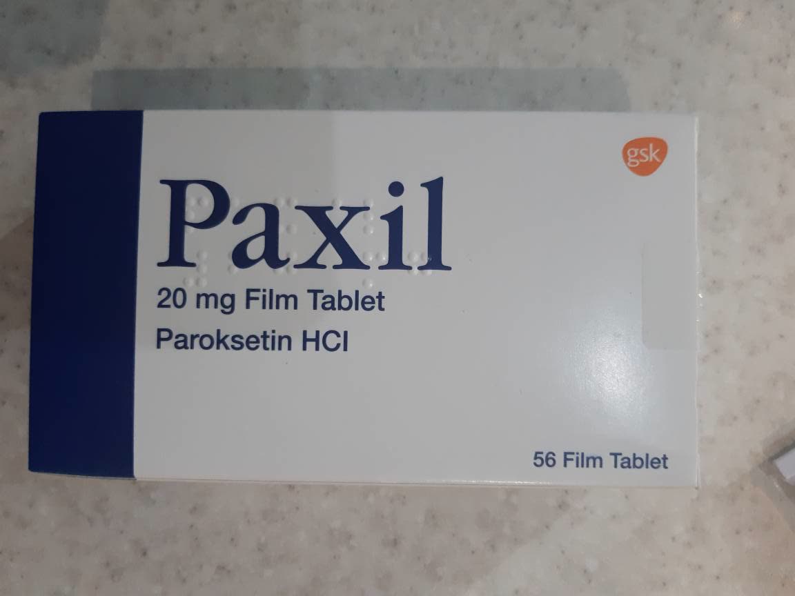 قرص پا.ک.سی.ل ۲۰ میلی‌گرم پارو.ک‌‌.ستین HCl